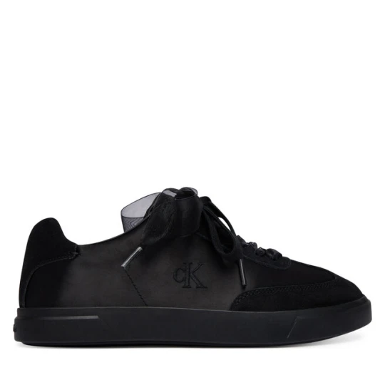 Zdjęcie produktu Sneakersy Calvin Klein Low Pro Cupsole Wt Satin Mix HW0HW03288 Czarny