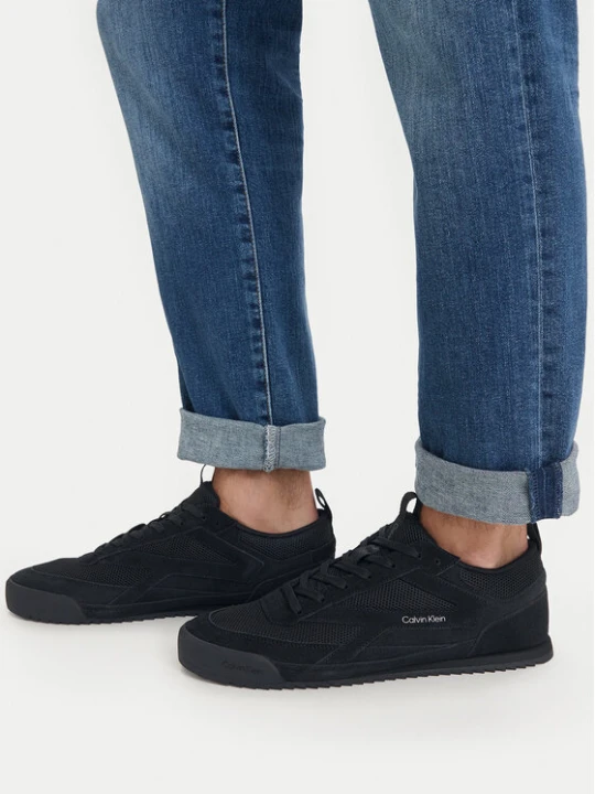 Zdjęcie produktu Sneakersy Calvin Klein Low Pro Runner Mix Mat HM0HM02208 Czarny