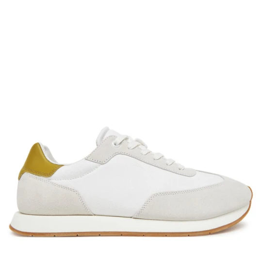 Zdjęcie produktu Sneakersy Calvin Klein Low Prof Runn Laceup Cv Mix HM0HM01723 Biały