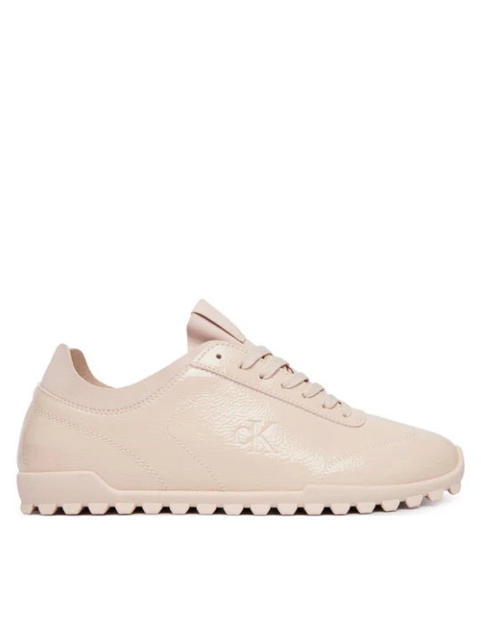 Zdjęcie produktu Sneakersy Calvin Klein Low Profile Run Mg Pol Mix Mat HW0HW03284 Beżowy