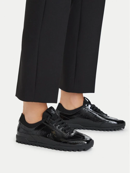 Zdjęcie produktu Sneakersy Calvin Klein Low Profile Run Mg Pol Mix Mat HW0HW03284 Czarny