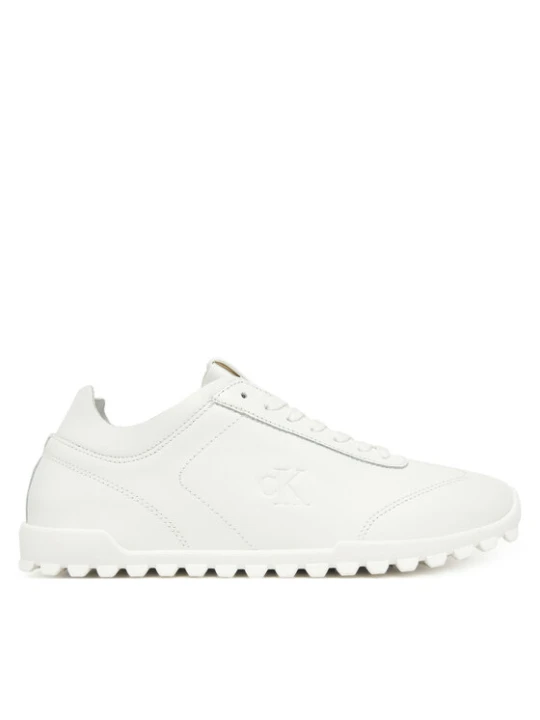 Zdjęcie produktu Sneakersy Calvin Klein Low Profile Runner Lth Mg YW0YW02049 Biały