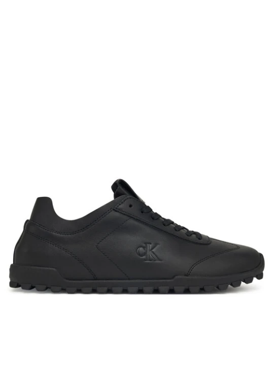 Zdjęcie produktu Sneakersy Calvin Klein Low Profile Runner Lth Mg YW0YW02049 Czarny