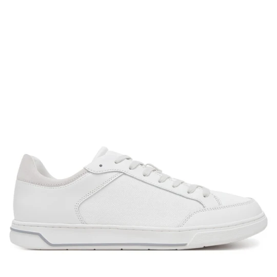 Zdjęcie produktu Sneakersy Calvin Klein Low Top Lace Up Lth Mono HM0HM01756 Biały