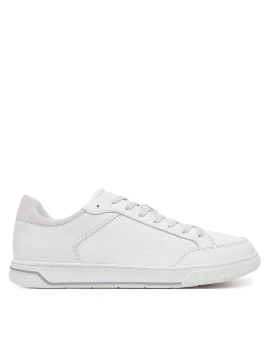 Zdjęcie produktu Sneakersy Calvin Klein Low Top Lace Up Lth Mono HM0HM01756 Biały