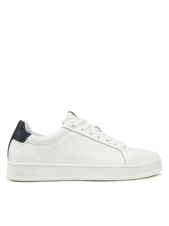 Zdjęcie produktu Sneakersy Calvin Klein Low Top Lace Up Woven HM0HM01767 Biały