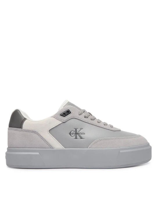 Zdjęcie produktu Sneakersy Calvin Klein Prime Cupsole Laceup Lth-Su Ml HM0HM02449 Szary