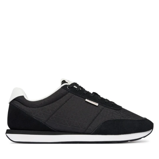 Zdjęcie produktu Sneakersy Calvin Klein Retro Runner Ripstop Aop Ny HM0HM02140 Czarny