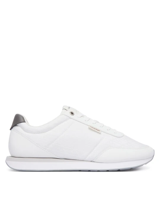 Zdjęcie produktu Sneakersy Calvin Klein Retro Runner T Lth Aop Ny HM0HM02213 Biały