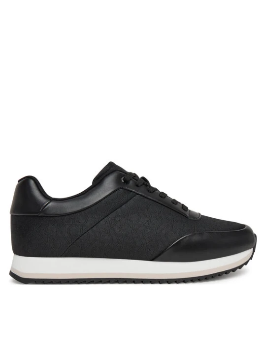Zdjęcie produktu Sneakersy Calvin Klein Runner Lace Up - Jacq HW0HW02413 Czarny