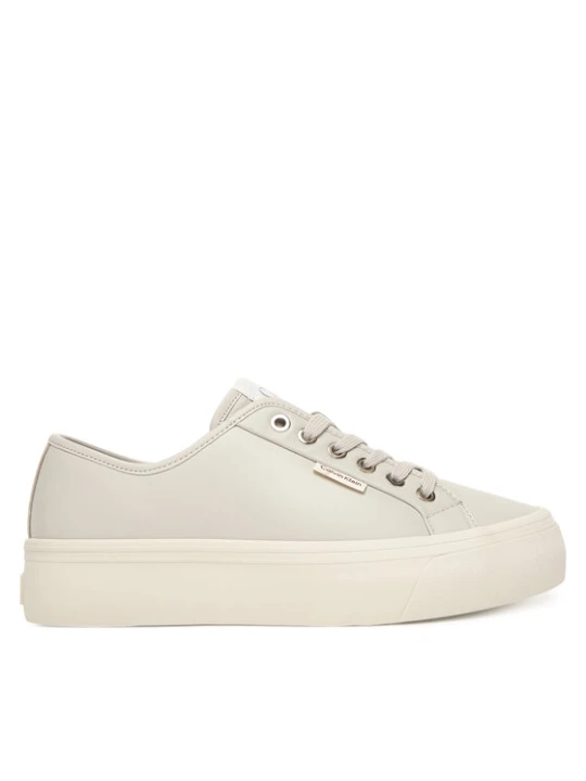 Zdjęcie produktu Sneakersy Calvin Klein Vulc Flatf Lace Up Lth YW0YW01932 Szary