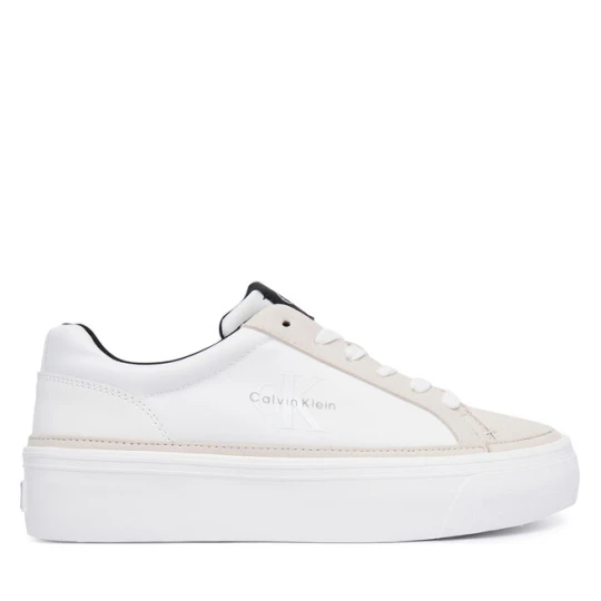 Zdjęcie produktu Sneakersy Calvin Klein Vulc Flatf Laceup HW0HW03086 Biały