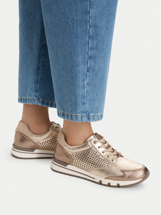 Zdjęcie produktu Sneakersy Caprice 9-23752-46 Złoty