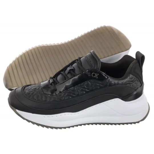 Zdjęcie produktu Sneakersy Chunky Internal Wedge Mono Mix HW0HW01376 0GK Seasonal Black Mono (CK206-a) Calvin Klein