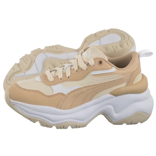 Zdjęcie produktu Sneakersy Cilia Wedge Alpine Snow-Light Sand-White 393915-12 (PU585-c) Puma