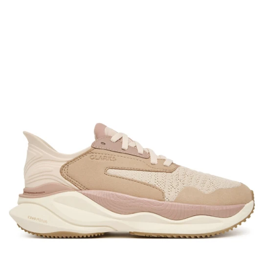 Zdjęcie produktu Sneakersy Clarks Clarks Pace. 26184591 Beżowy