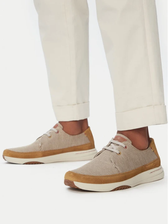 Zdjęcie produktu Sneakersy Clarks Easeway Lace 26181369 Beżowy