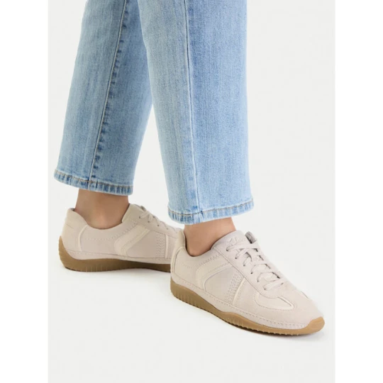 Zdjęcie produktu Sneakersy Clarks Meridor Lo 26183168 Beżowy