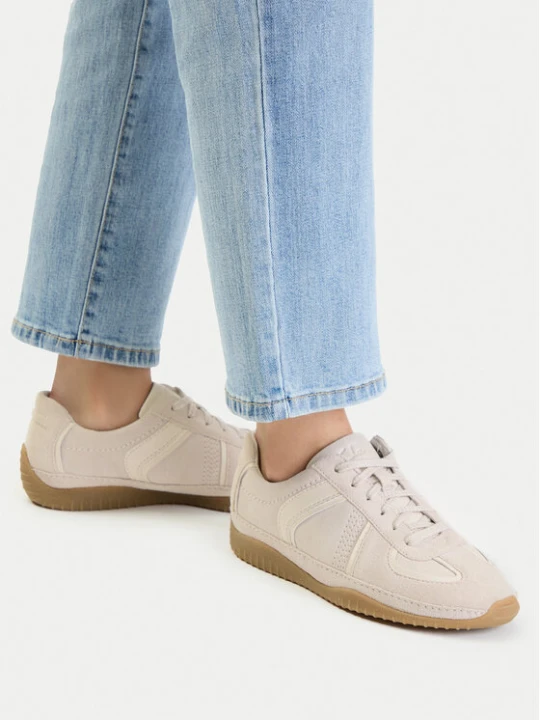 Zdjęcie produktu Sneakersy Clarks Meridor Lo 26183168 Beżowy