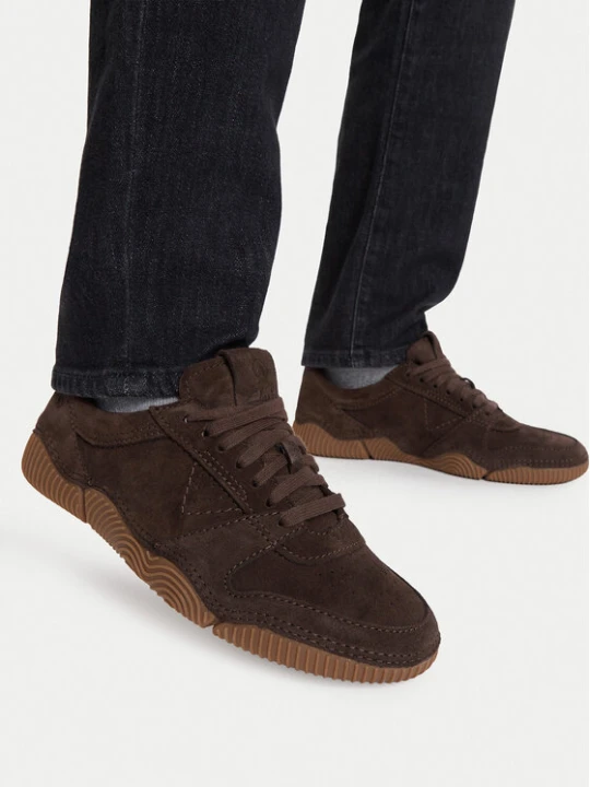 Zdjęcie produktu Sneakersy Clarks Sharpham Lace 26327296 Brązowy