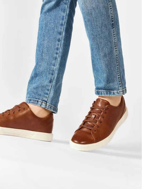 Zdjęcie produktu Sneakersy Clarks Un Costa Lace 261486907 Brązowy