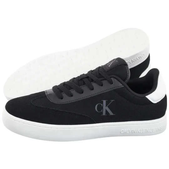 Zdjęcie produktu Sneakersy Classic Cupsole Low Mix Mg Black / Bright White YM0YM01169 0GM (CK622-a) Calvin Klein
