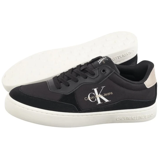 Zdjęcie produktu Sneakersy Classic Cupsole Low Mix Mtl Black/Eggshell/White YM0YM01033 0GR (CK541-a) Calvin Klein