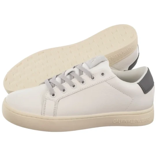 Zdjęcie produktu Sneakersy Classic Cupsole Low Ohb Bright White / Creamy White YM0YM01164 0LD (CK605-a) Calvin Klein