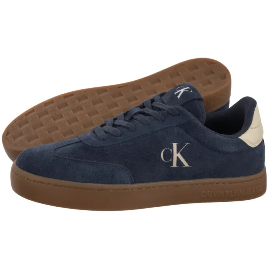 Zdjęcie produktu Sneakersy Classic Cupsole Mg Su Calvin Navy / Gum YM0YM01300 DW4 (CK682-a) Calvin Klein