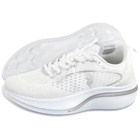 Zdjęcie produktu Sneakersy Claude004 WHI-SIL01 CLAUDE004W/5MY1 (US199-a) U.S. Polo Assn.