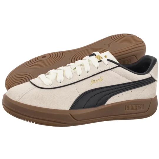 Zdjęcie produktu Sneakersy Club Klassika SD Warm White Black Gold 400718-01 (PU628-b) Puma