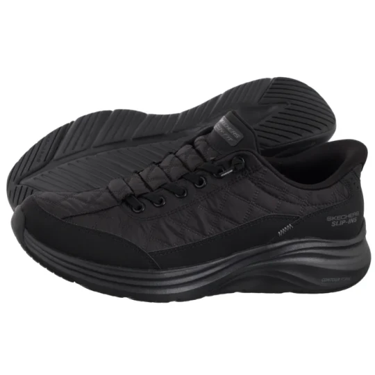 Zdjęcie produktu Sneakersy Contour Foam Slip-Ins Black 150404 / BBK (SK271-a) Skechers