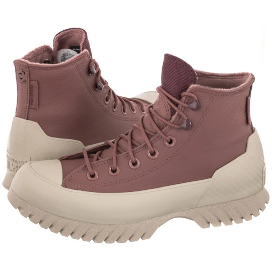 Zdjęcie produktu Sneakersy CTAS Lugged 2.0 CC Hi Saddle / Dark Wine / Papyrus A01329C (CO587-a) Converse