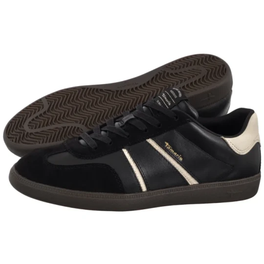 Zdjęcie produktu Sneakersy Czarne 1-23624-43 098 Black Comb (TM522-b) Tamaris