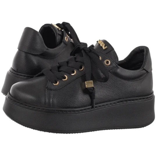 Zdjęcie produktu Sneakersy Czarne 6127 / 127-P (KN63-a) Karino