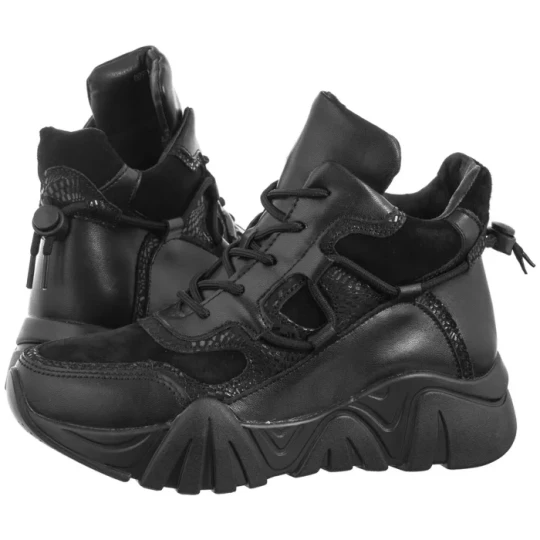 Zdjęcie produktu Sneakersy Czarne DBT6367 / 24 BK (FO127-a) Filippo