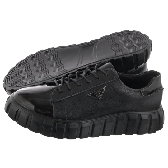 Zdjęcie produktu Sneakersy Czarne DP4138 / 24 BK (FO11-a) Filippo