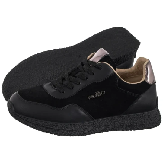 Zdjęcie produktu Sneakersy Czarne DP7405 / 25 BK (FO191-a) Filippo