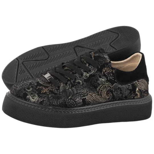 Zdjęcie produktu Sneakersy Czarny / Mulitkolor DP6119 / 26 BK MLT (FO262-a) Filippo