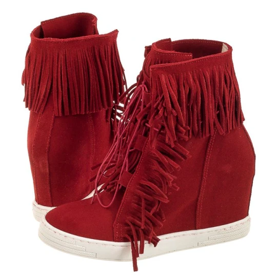 Zdjęcie produktu Sneakersy Czerwone T323 / 321 (CH29-c) CheBello