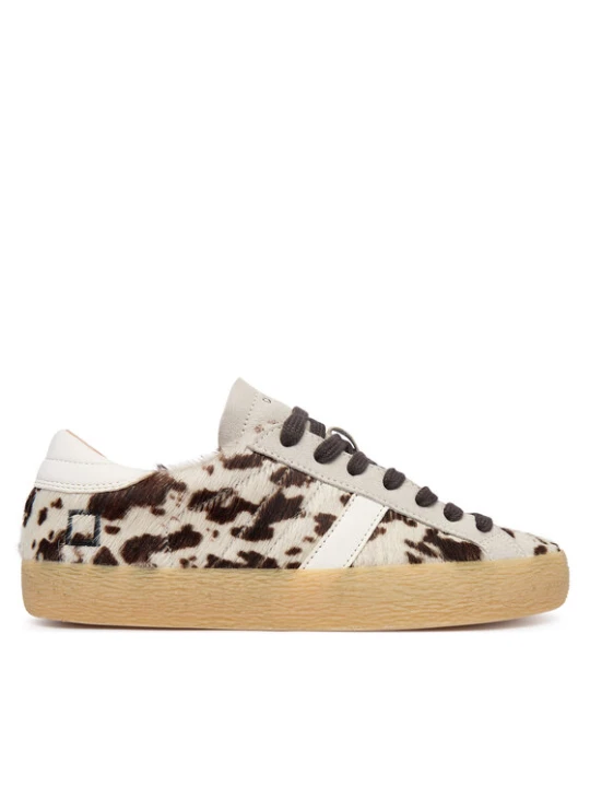 Zdjęcie produktu Sneakersy D.A.T.E. Hill Low Pony Cow W451-HL-PN Beżowy