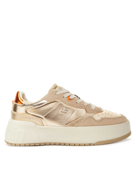 Zdjęcie produktu Sneakersy D.Franklin DFSH321095 Złoty
