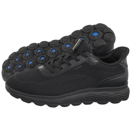 Zdjęcie produktu Sneakersy D Spherica Plus A - Knit.Te+Sy Black D557MA 06KBC C9999 (GE216-b) Geox