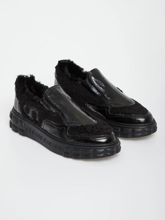 Zdjęcie produktu Sneakersy damskie skórzane CESARE CASADEI