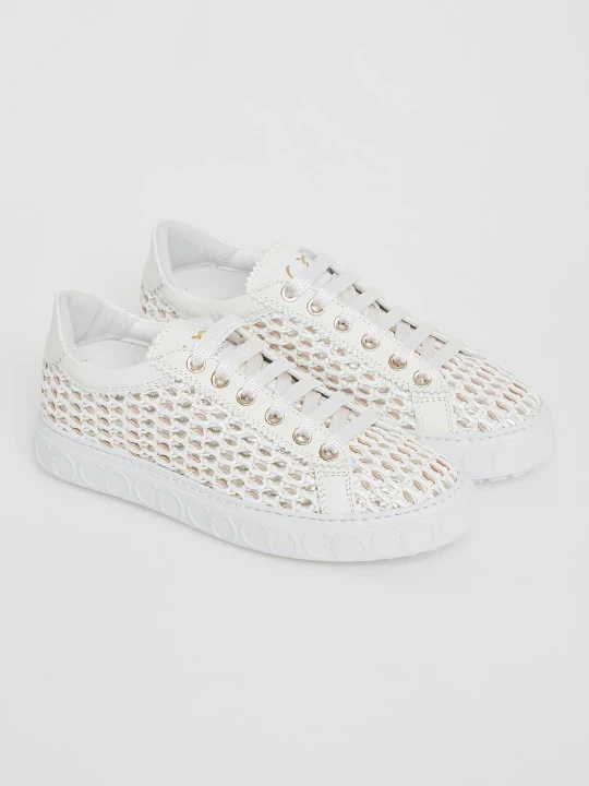 Zdjęcie produktu Sneakersy damskie skórzane CESARE CASADEI