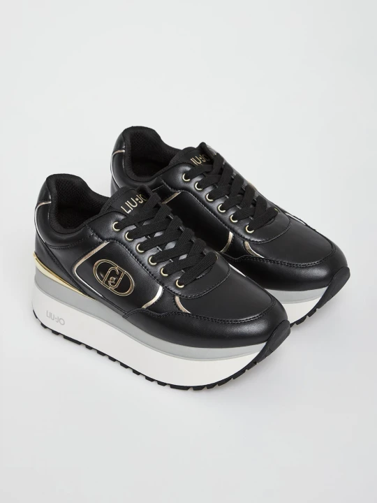 Zdjęcie produktu Sneakersy damskie skórzane LIU JO