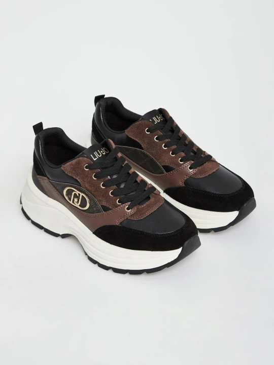 Zdjęcie produktu Sneakersy damskie skórzane LIU JO