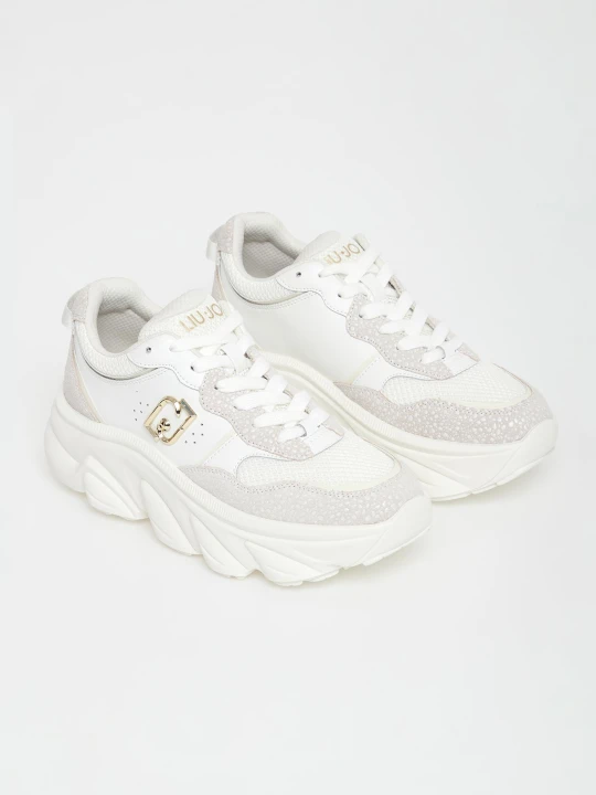 Zdjęcie produktu Sneakersy damskie skórzane LIU JO
