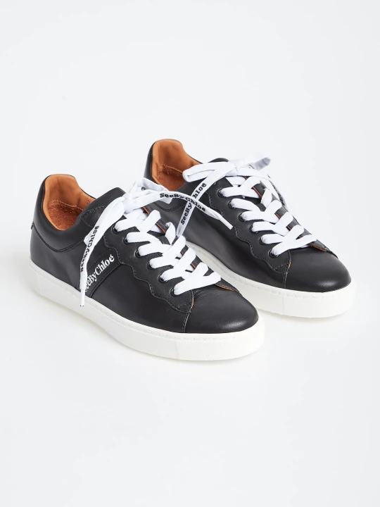 Zdjęcie produktu Sneakersy damskie skórzane SEE BY CHLOÉ