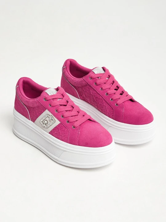 Zdjęcie produktu Sneakersy damskie zamszowe LIU JO